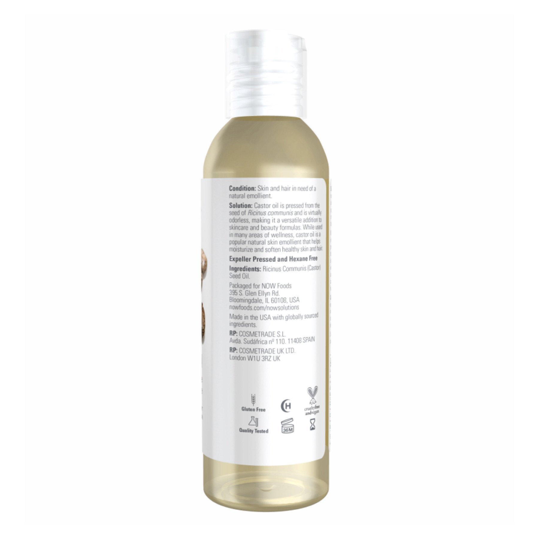 Рідина Castor Oil - 118 ml pure 100-66-4799148-20