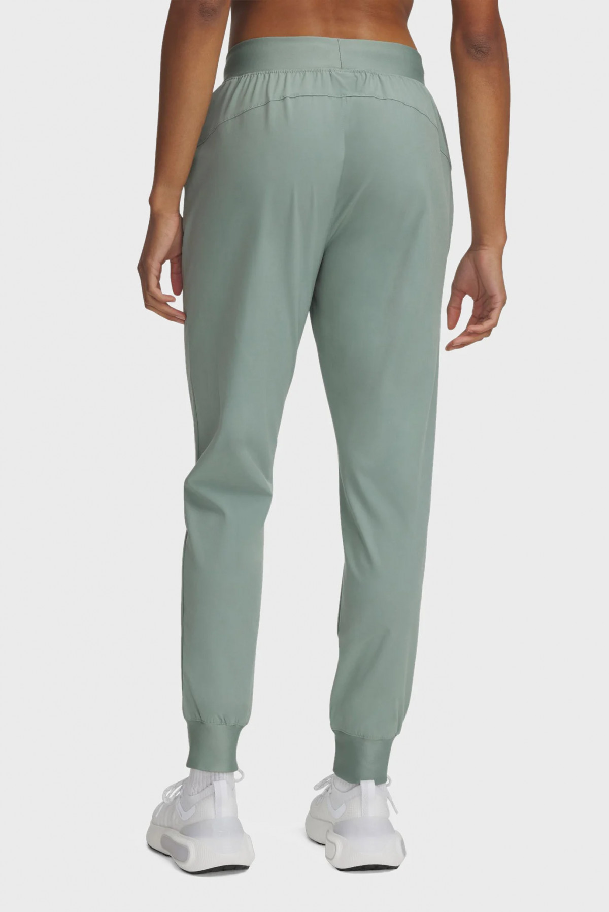 Штани спортивні UA Rival Hi Rise Woven Pant 1382727-348 Under Armour L Зелений 1382727-348