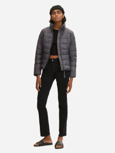 Куртка ultra lightweight jacket 1031313-15417 Tom Tailor L Темно-сірий 1031313-15417