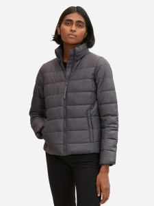 Куртка ultra lightweight jacket 1031313-15417 Tom Tailor L Темно-сірий 1031313-15417