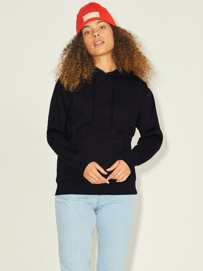 Толстовка JXANINA LS REL EVERY HOODIE NOOS 12200194-Black JJXX XS Чорний 12200194-Black