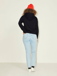 Толстовка JXANINA LS REL EVERY HOODIE NOOS 12200194-Black JJXX XS Чорний 12200194-BLACK