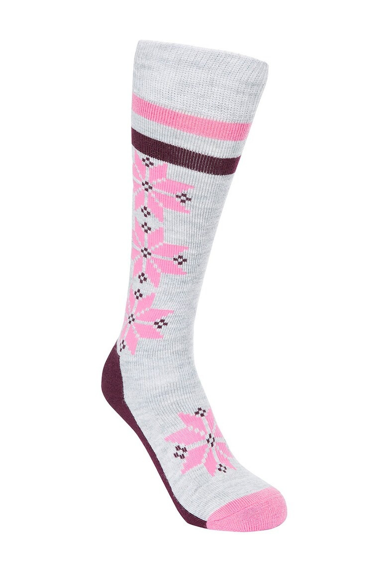 Шкарпетки SNOWFALL - FEMALE SKI SOCK FASOSKTR0001-GREY MELANGE Trespass 3/6 Сірий FASOSKTR0001-GREY MELANGE