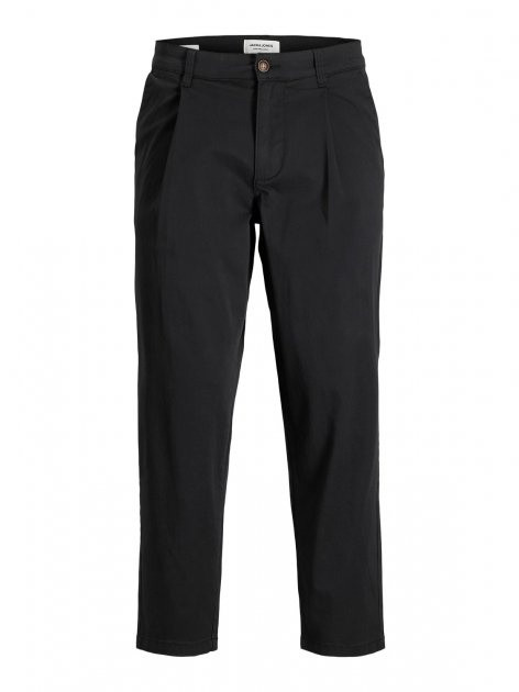Штани JPSTBILL JJRICO CROPPED AKM 000 BLACK 12192602-Black Jack&Jones 28/32 Чорний 12192602-BLACK