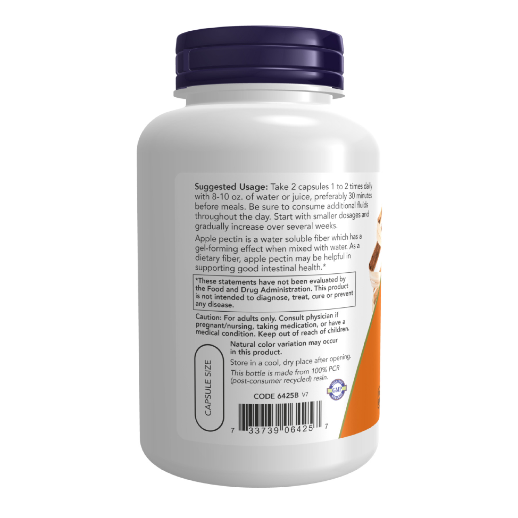 Таблетки Apple Pectin 700mg - 120 vcaps 2023-10-2083