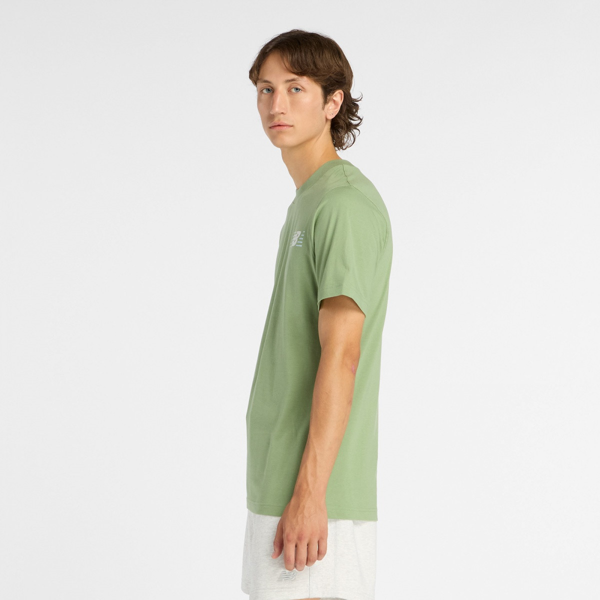 Футболка NB Lines MT6179UMAAR New Balance M Зелений MT6179UMAAR