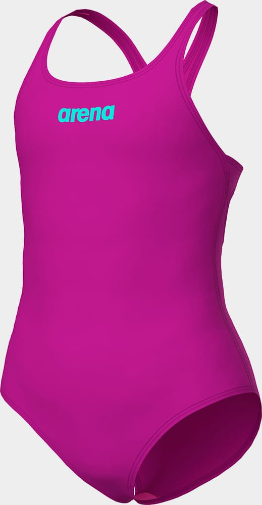 Купальник закритий для дівчат Arena TEAM SWIMSUIT SWIM PRO SOLID рожевий Діт 110 см 004762-905