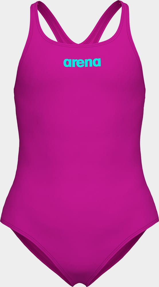 Купальник закритий для дівчат Arena TEAM SWIMSUIT SWIM PRO SOLID рожевий Діт 110 см 004762-905