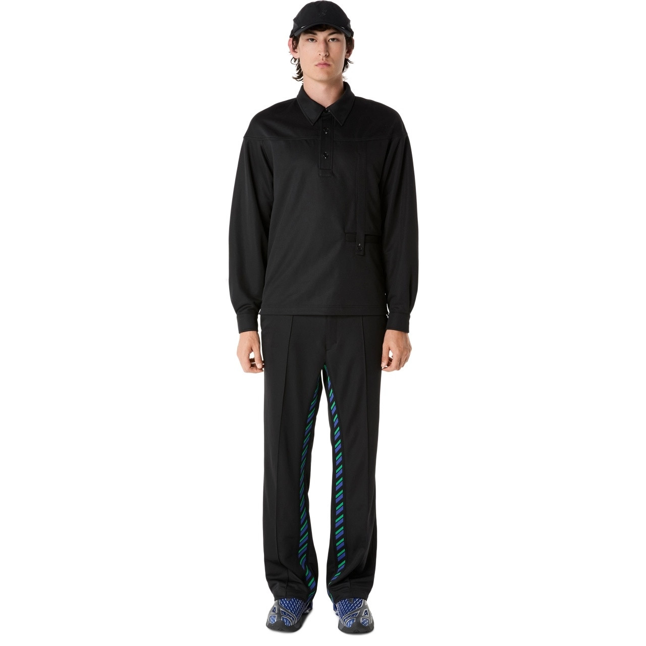 Джемпер Asics x Kiko Kostadinov Novalis Ormosiancy Pullover 'Anthracite' 2203A302-001