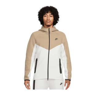 Толстовка Nike Sportswear Tech Fleece Windrunner Full-Zip Hoodie Beige/White FB7921-121 M FB7921-121