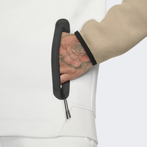 Толстовка Nike Sportswear Tech Fleece Windrunner Full-Zip Hoodie Beige/White FB7921-121 M FB7921-121