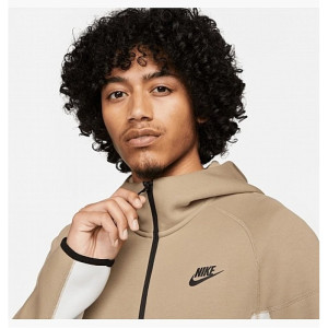 Толстовка Nike Sportswear Tech Fleece Windrunner Full-Zip Hoodie Beige/White FB7921-121 M FB7921-121