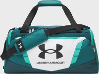 Сумка Under Armour Undeniable 5.0 Duffle SM 40L зелений, білий 55 х 25,5 х 27 см 1369222-100