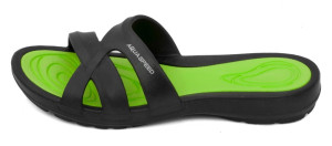 Шльопанці Aqua Speed PANAMA 6594 чорний, зелений Жін 36 513-38
