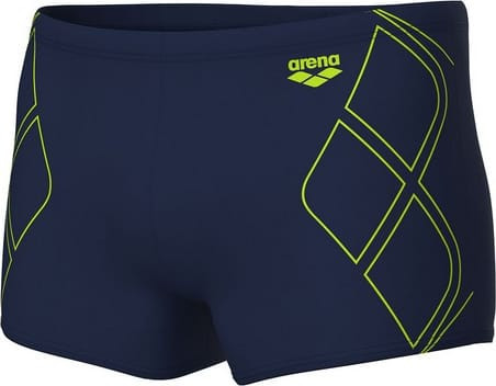 Шорти для плавання для чоловіків Arena GRAPHIC SWIM SHORT темно-синій Чол 100 009083-706
