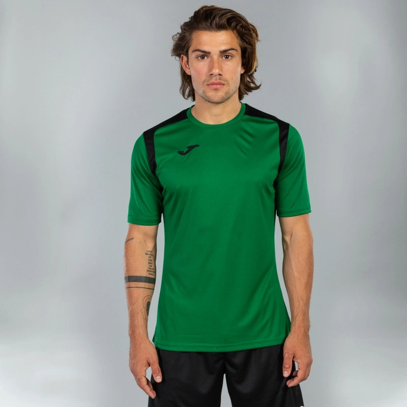 Футболка Joma CHAMPION V зелено-чорна 101264.451 101264.451