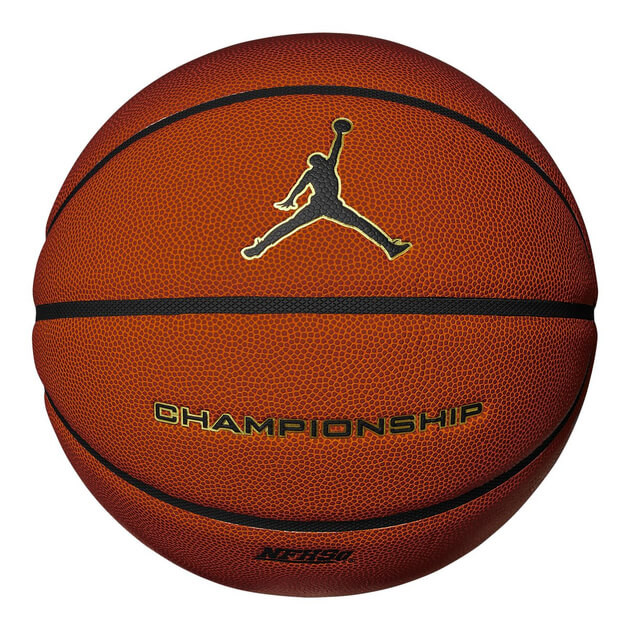 М'яч баскетбольний Nike JORDAN CHAMPIONSHIP 8P DEFLATED AMBER/BK/METALLIC GOLD/Bk size 7 - J.100.991 J.100.9917.891.07