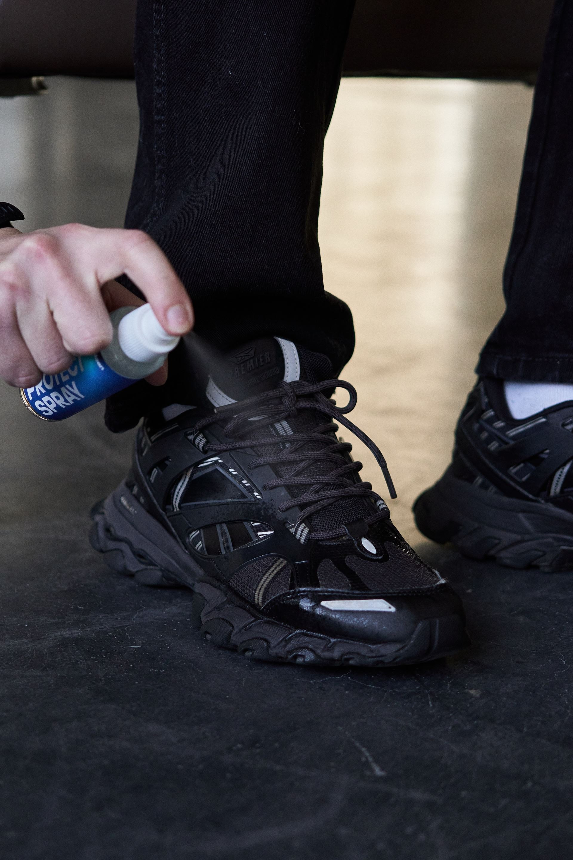 Засіб для взуття спрей для замші, нубуку та текстилю PROTECT SPRAY 100 ml 0010001