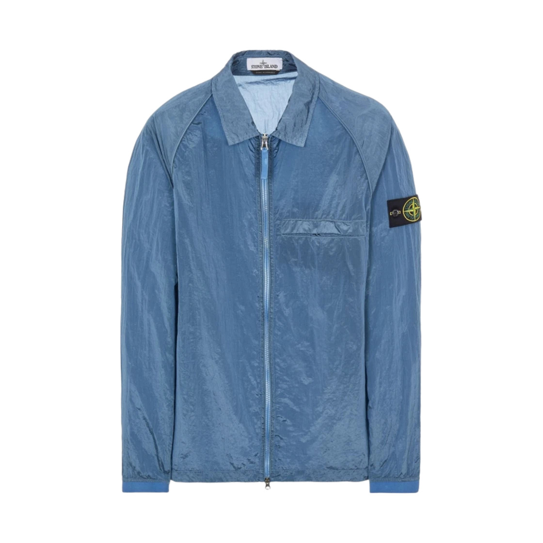 Куртка Stone Island. Nylon-Tc Hooded Jacket blue 761512321 V0046