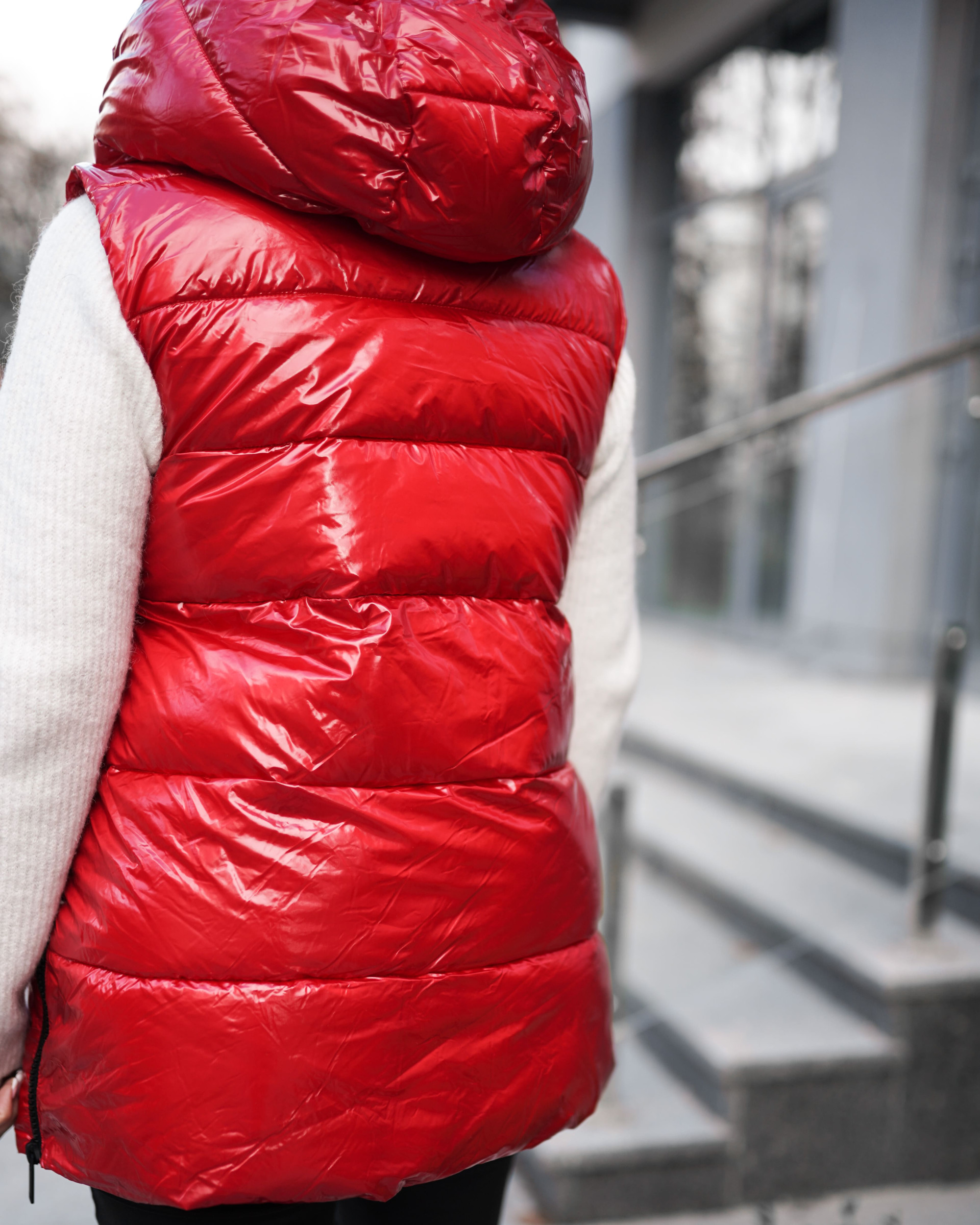Куртка CMP WOMAN LONG VEST FIX HOOD 30K3546-C810
