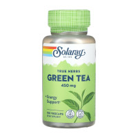 Капсули Solaray Green Tea Leaf 450mg - 100 vcaps 2023-10-3011