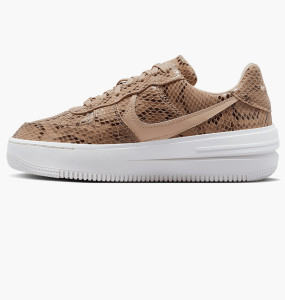 Кросівки Nike Air Force 1 PLT.AF.ORM Brown Snakeskin Print (W) FJ4965-200