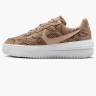 Кросівки Nike Air Force 1 PLT.AF.ORM Brown Snakeskin Print (W) FJ4965-200
