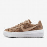 Кросівки Nike Air Force 1 PLT.AF.ORM Brown Snakeskin Print (W) FJ4965-200