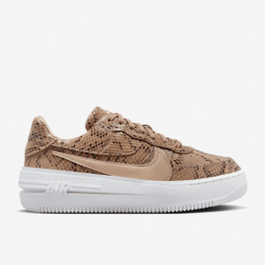 Кросівки Nike Air Force 1 PLT.AF.ORM Brown Snakeskin Print (W) FJ4965-200