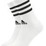 Шкарпетки Adidas 3S C SPW CRW 3P білий, чорний Уні L (43-45) HT3458