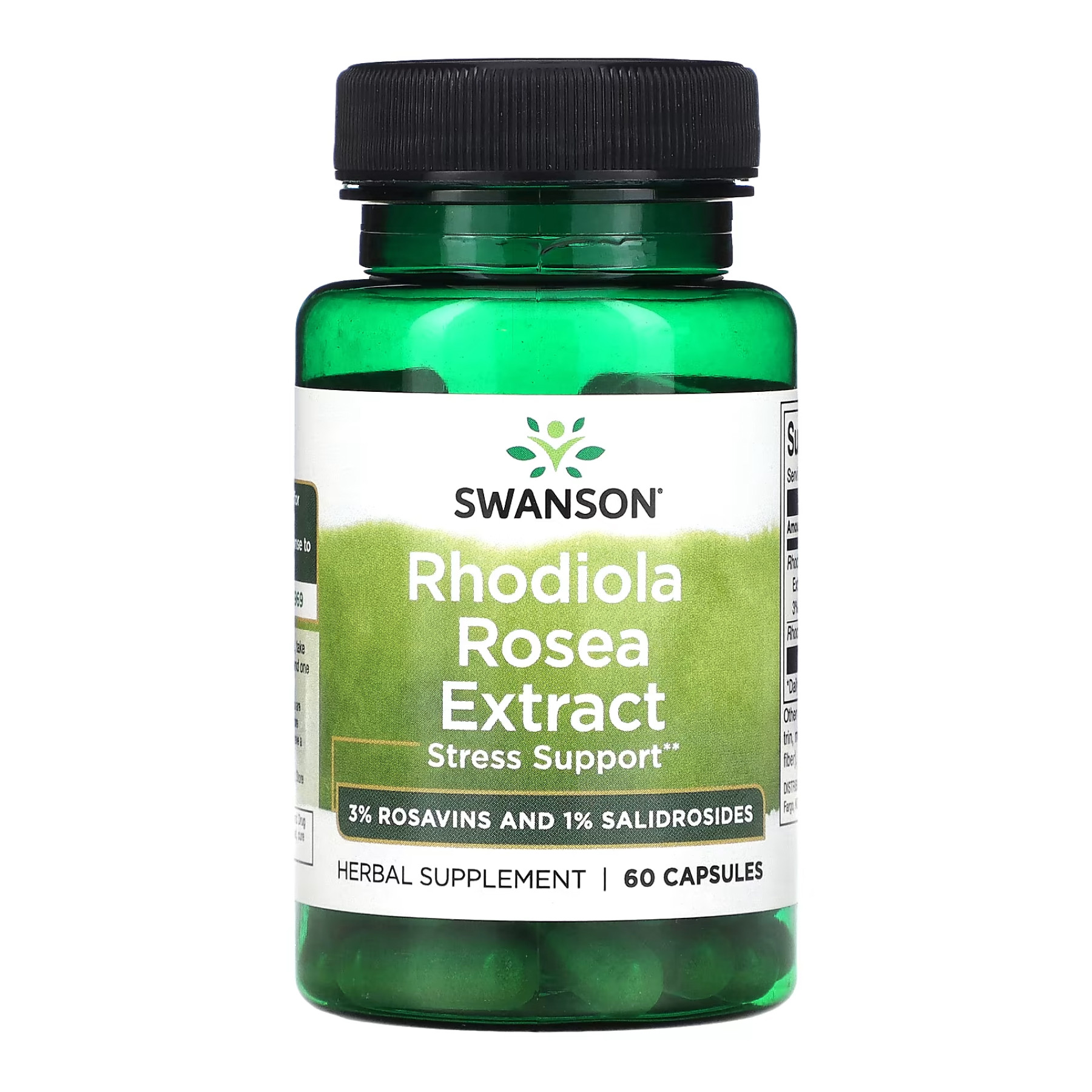 Капсули Swanson Rhodiola Rosea Extract - 60 caps 2023-10-4057