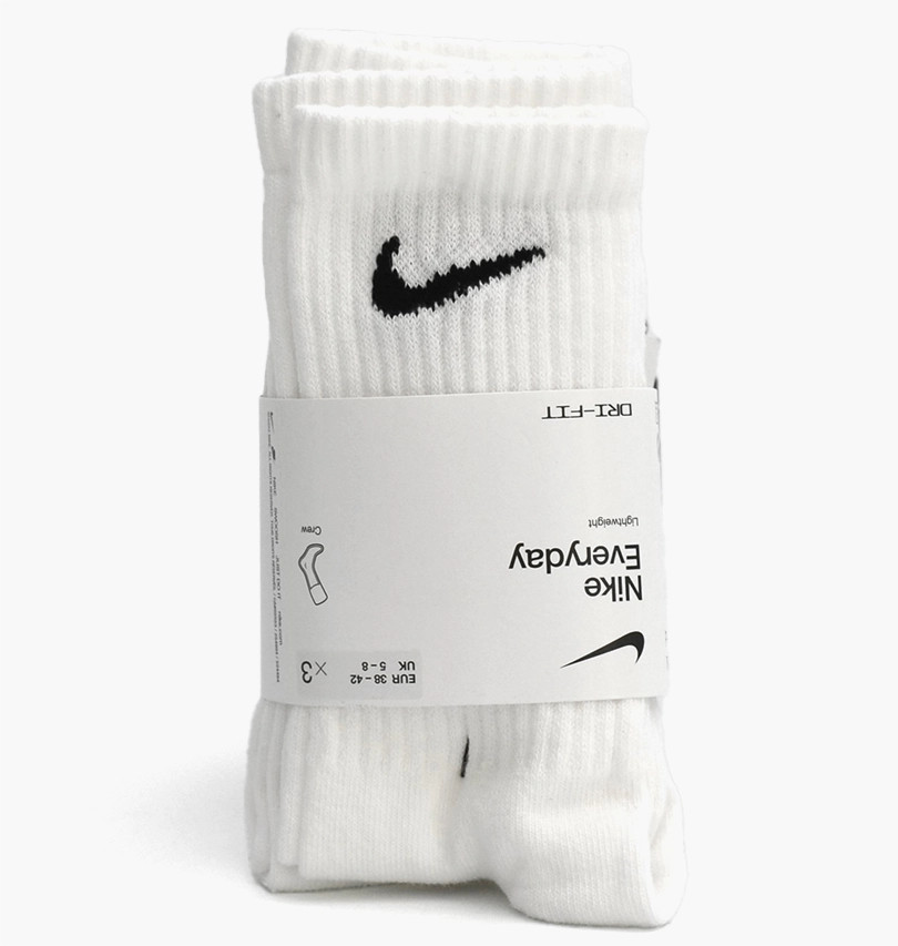Шкарпетки Nike U EVERYDAY LTWT CREW 3PR SX7676-100