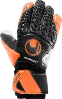 Рукавиці воротарські Uhlsport SUPER RESIST HN чорно-оранжево-білі 1011158 01 1011158-01