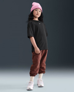Футболка дитяча G NSW TEE SS OVRSZED LBR II3576-010 Nike L Чорний II3576-010