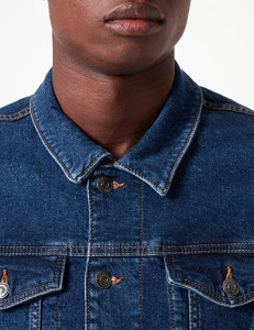 Куртка джинсова denim jacket vintage wash 1033317-10283 Tom Tailor L Темно-синій 1033317-10283