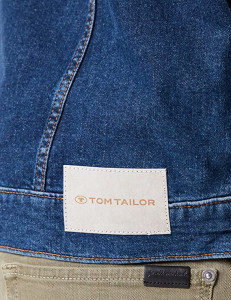 Куртка джинсова denim jacket vintage wash 1033317-10283 Tom Tailor L Темно-синій 1033317-10283