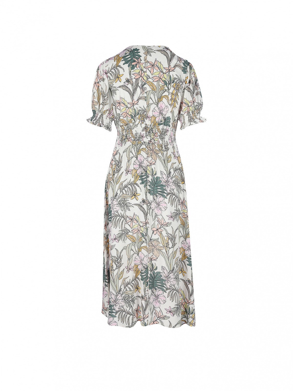 Сукня ONLMARS 2/4 MIDI DRESS WVN 15226567 Tofu-JUNGLE FLOWER ONLY S Бежевий 15226567Tofu-JUNGLE FLOWE