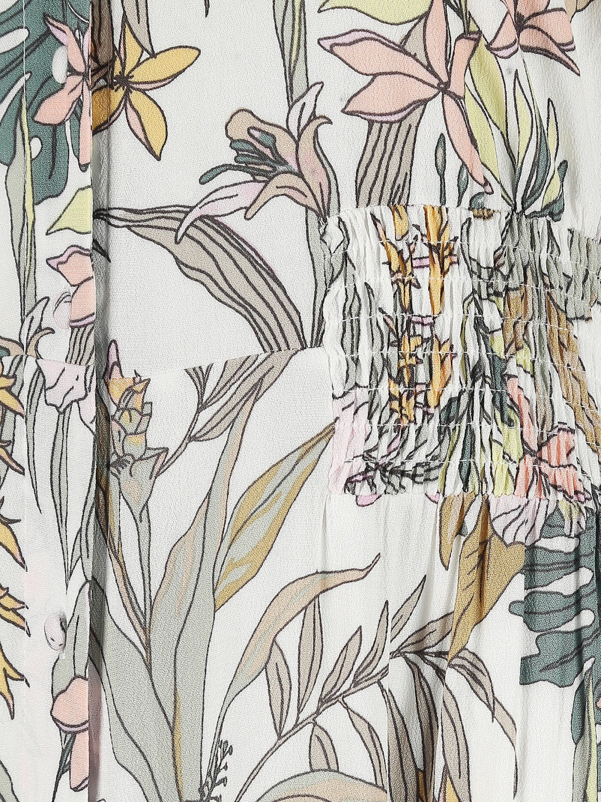Сукня ONLMARS 2/4 MIDI DRESS WVN 15226567 Tofu-JUNGLE FLOWER ONLY S Бежевий 15226567Tofu-JUNGLE FLOWE