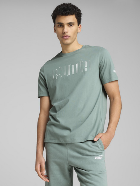Футболка PUMA SPORT Graphic Tee 68461730 Puma L Фісташковий 68461730