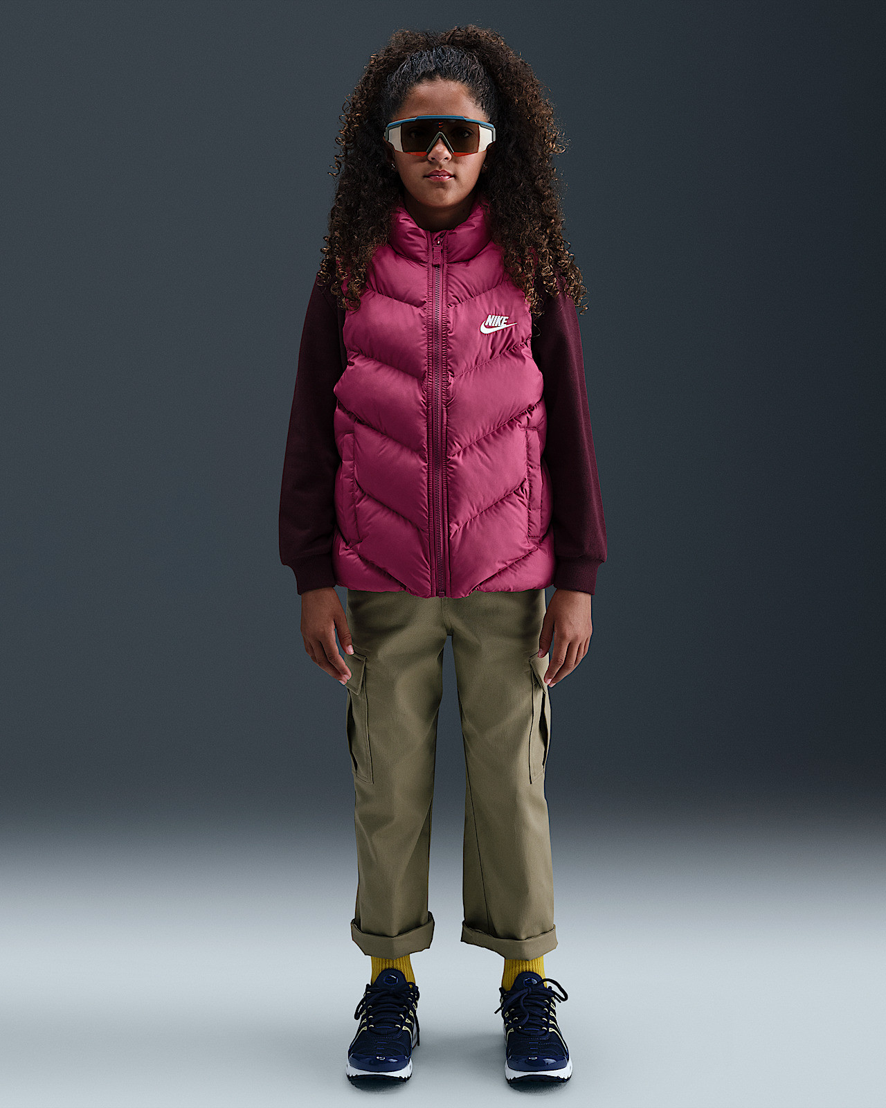 Жилетка дитяча Nike K Nsw Tf Adp Puffer Vest Pink HJ2537-634