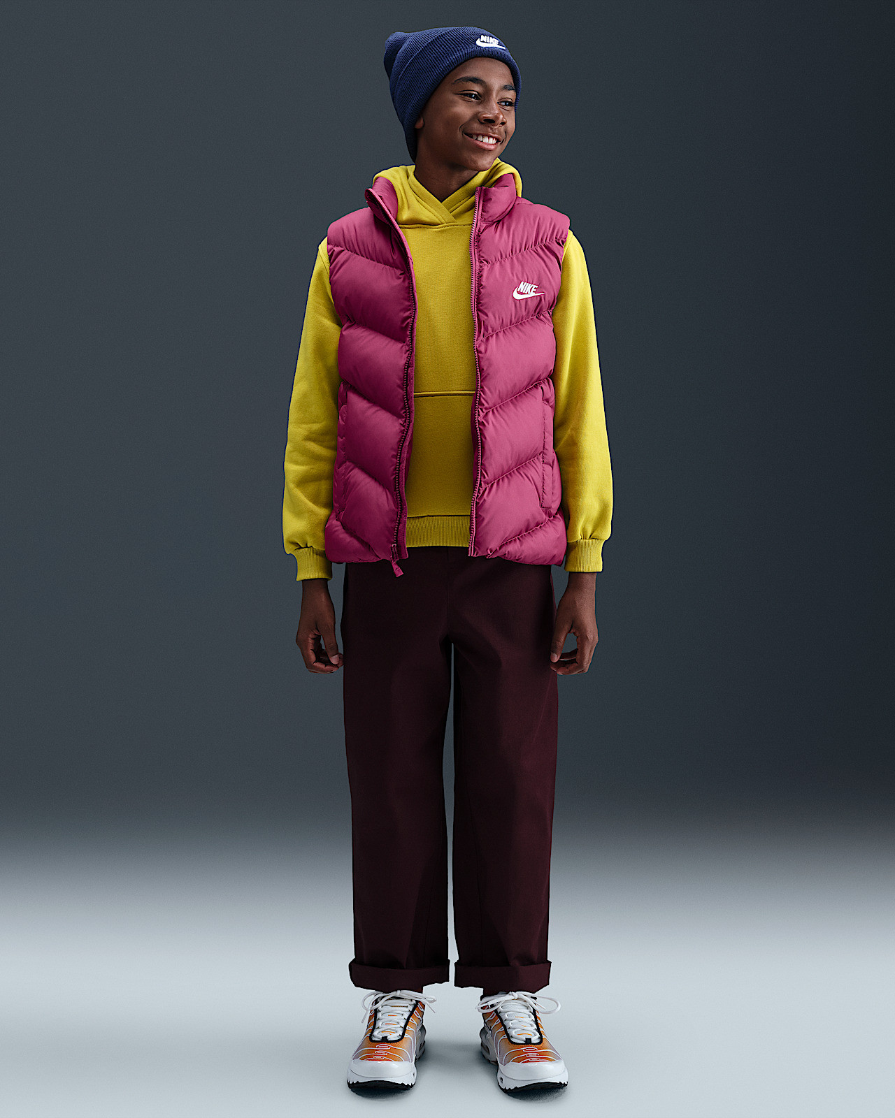 Жилетка дитяча Nike K Nsw Tf Adp Puffer Vest Pink HJ2537-634