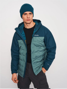Пуховик Grand Trek™ II Down Hooded Jacket 2008291CLB-346 Columbia S (46) Блакитний 2008291CLB-346