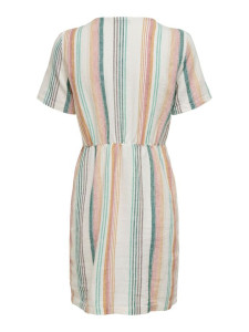 Сукня ONLVIVA-OHIO S/S BUTTON STRIPE DRESS PNT 15226232 Cloud Dancer ONLY L Білий 15226232CLOUDDANCER