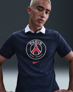 Футболка чоловіча Nike Psg Crest Blue HQ8328-410