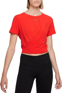 Футболка жіноча Nike Womens Twist Standard Fit Short-Sleeve Top Red Dd4921-673 DD4921-673 Футболка жіноча Nike Womens Twist Standard Fit Short-Sleeve Top Red Dd4921-673 DD4921-673