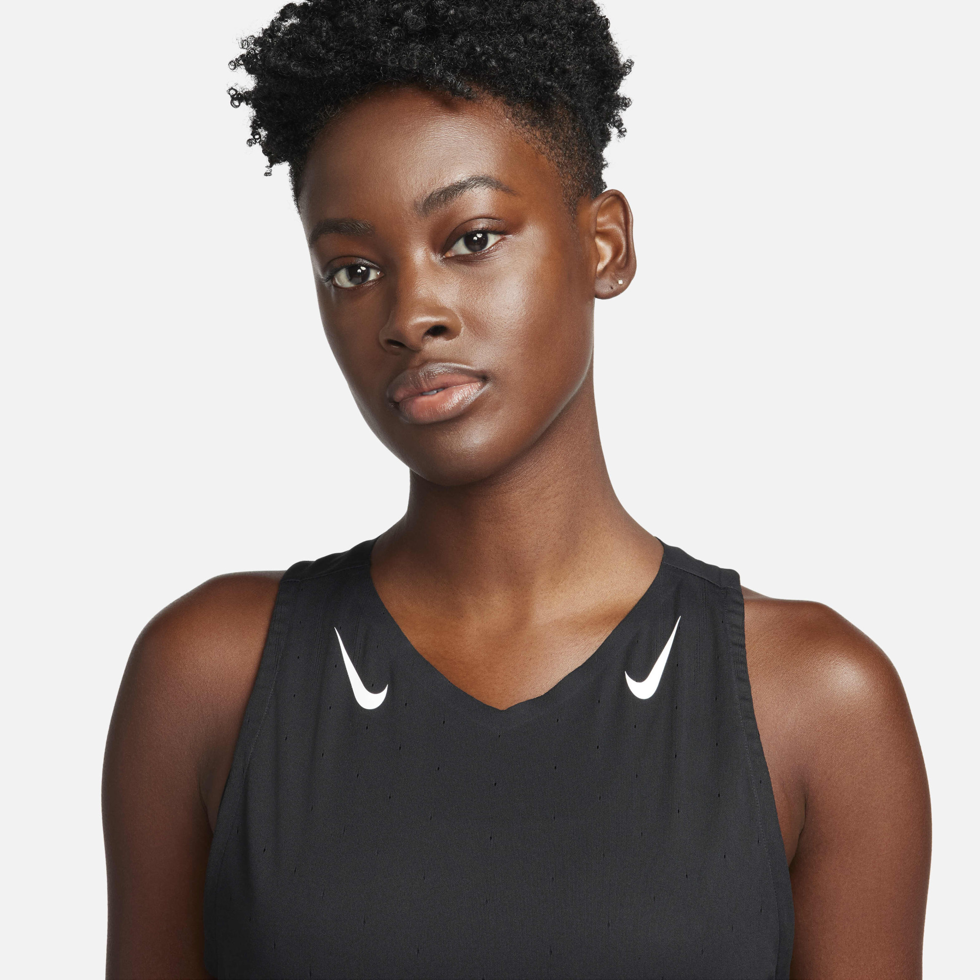 Майка жіноча Nike Aeroswift Wodri-Fit Adv Running Singlet Black FN2504-010