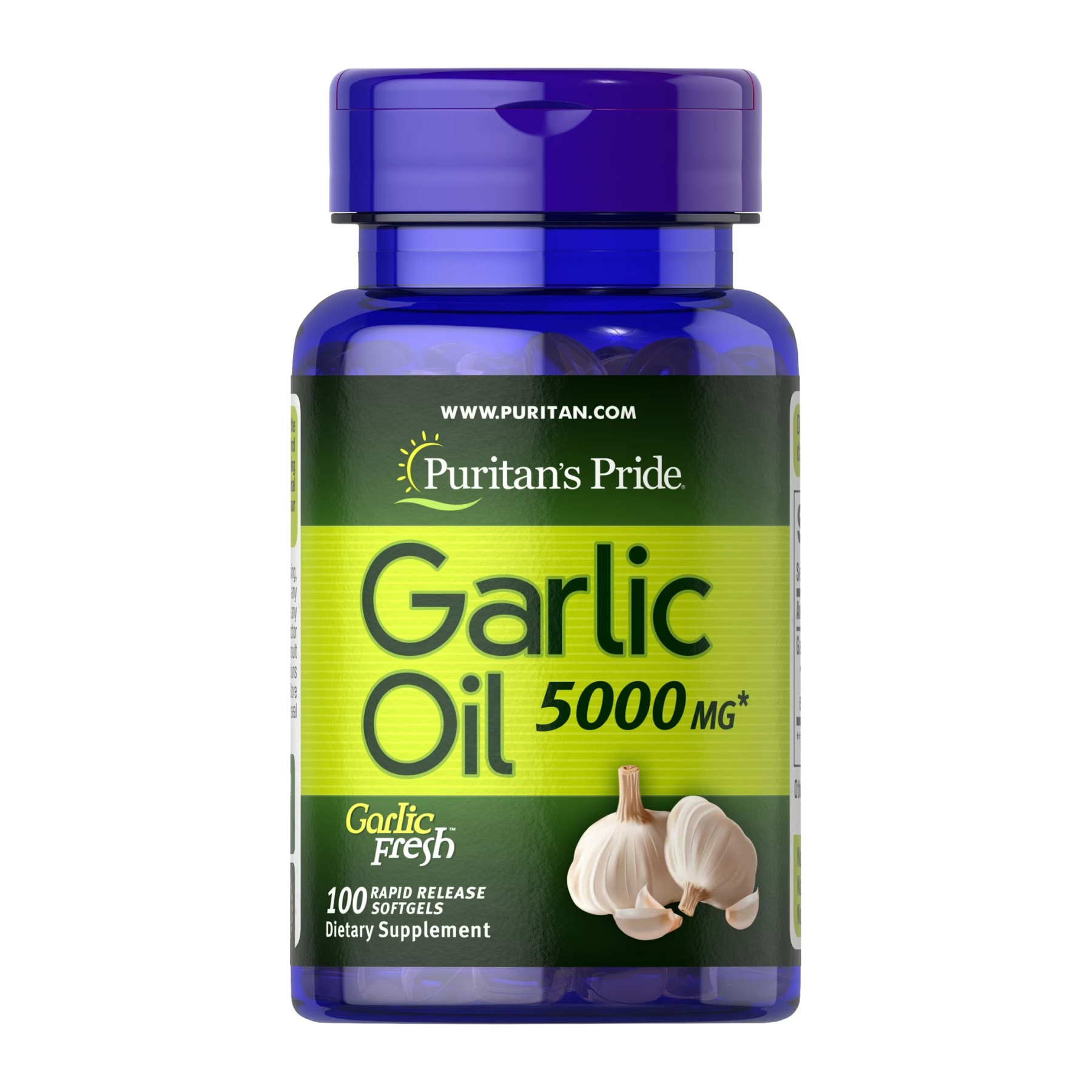 Капсули Garlic Oil 5000mg - 100 caps 2023-10-2095