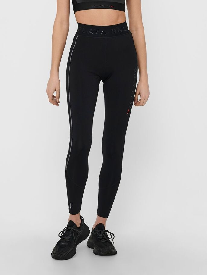 Лосини ONPPERFORM HW TRAIN TIGHTS - NOOS 15190107-Black Only Play XS Чорний 15190107-BLACK-PRINT:W. B