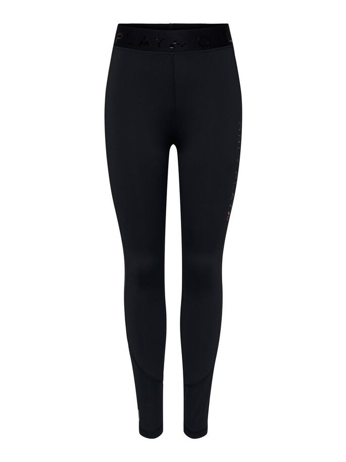 Лосини ONPPERFORM HW TRAIN TIGHTS - NOOS 15190107-Black Only Play XS Чорний 15190107-BLACK-PRINT:W. B