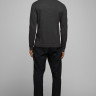 Пуловер JJEBASIC KNIT CREW NECK NOOS 12137190-Dark Grey Melange Jack&Jones S Темно-сірий 12137190-DARK GREY MELANG